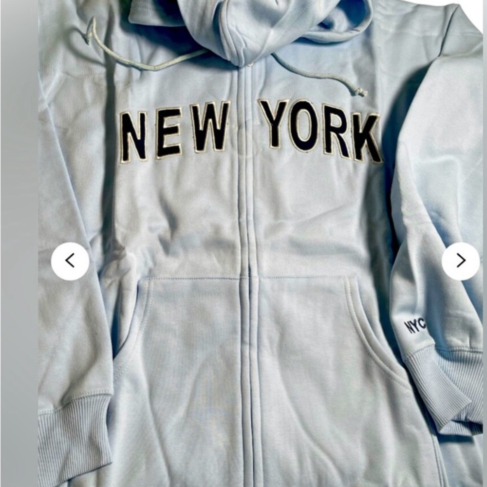 (2) ny hoodies